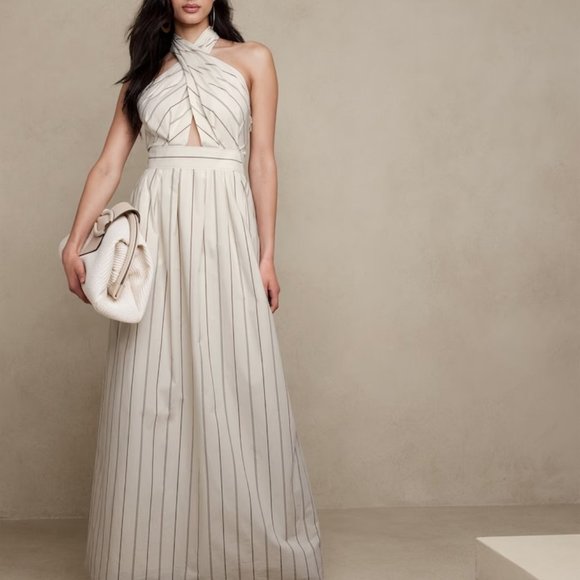 Banana Republic STELLA CLOUD CLUTCH Oversized Straw Clutch Handbag for Summer - Picture 4 of 13